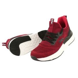 Zapatillas deportivas Lee Cooper Hombre LCW-21-29-0173M Rojo negro 2