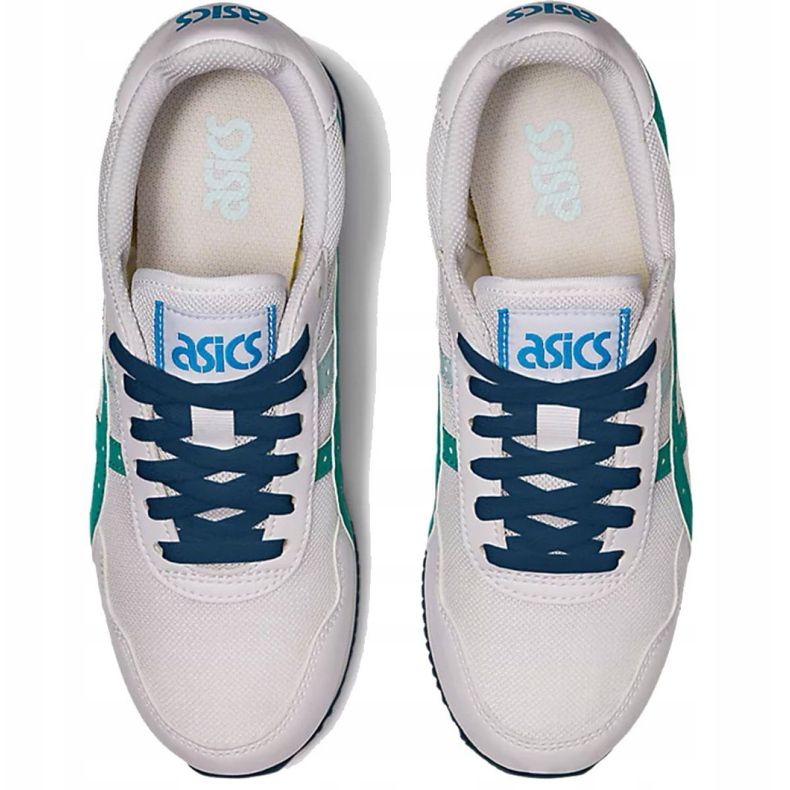 Asics Tiger Runner Gs Jr 1204A015-100 blanco negro 1 Asics Tiger Runner Gs Jr 1204A015-100 blanco negro 1