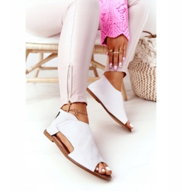 Sandalias Mujer Piel Nicole 2622 Blanco 3