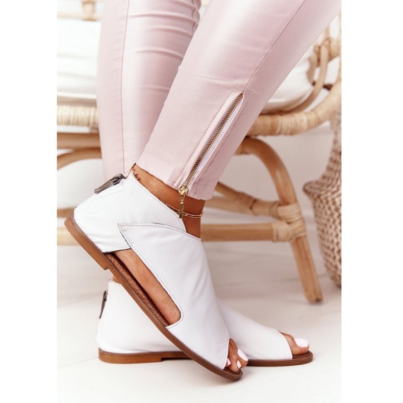Sandalias Mujer Piel Nicole 2622 Blanco 1