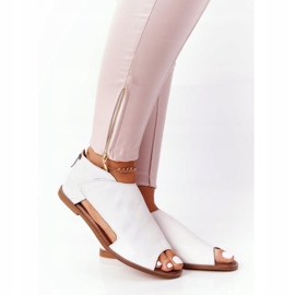 Sandalias Mujer Piel Nicole 2622 Blanco 5