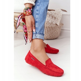 PH1 Mocasines de ante rojo San Marino de mujer 6
