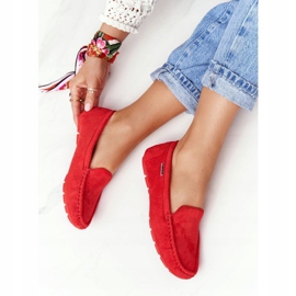 PH1 Mocasines de ante rojo San Marino de mujer 3