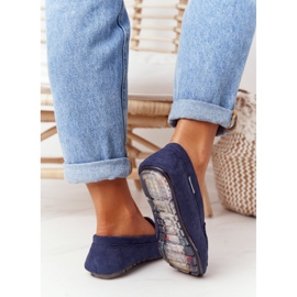 PH1 Mocasines Mujer Ante Azul Marino San Marino 4