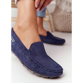 PH1 Mocasines Mujer Ante Azul Marino San Marino 6
