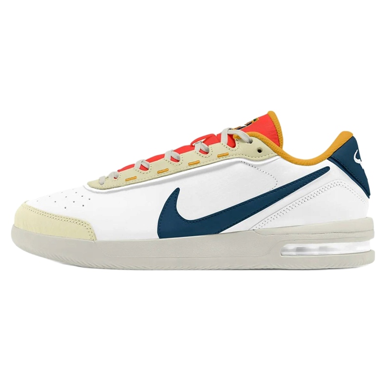 Zapatillas Nike Air Max Vapor Wing Premium blancas CT3890 102 para hombre blanco azul marino naranja gris amarillo 6