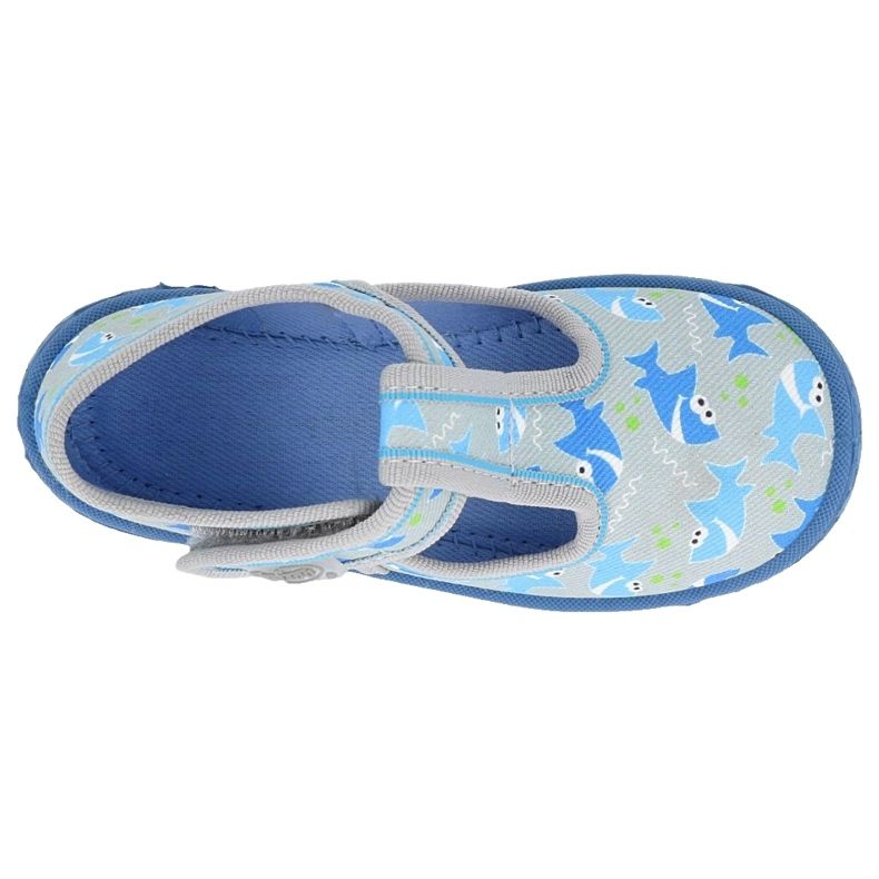 ZAPATO NIÑO MIEL BEFADO - 531P091 azul gris 1