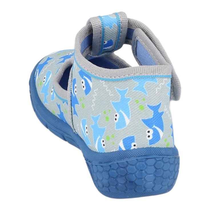 ZAPATO NIÑO MIEL BEFADO - 531P091 azul gris 3