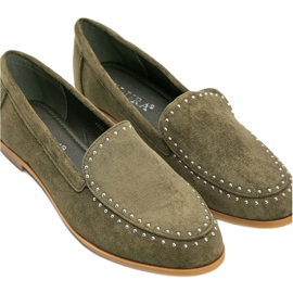 Mocasines verdes de ante ecológico de Hope 2
