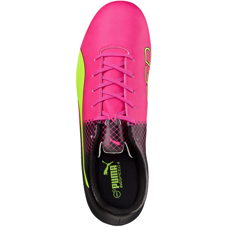 Botas de fútbol Puma evoSPEED 5.5 Tricks Fg M 10359601 rosa 2
