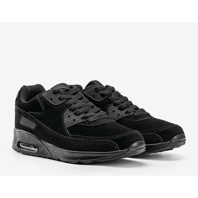 Zapatillas deportivas hombre negras Trever negro 1