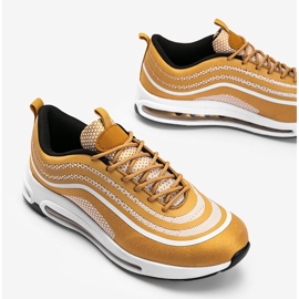 Zapatillas deportivas de hombre keyon golden dorado 2
