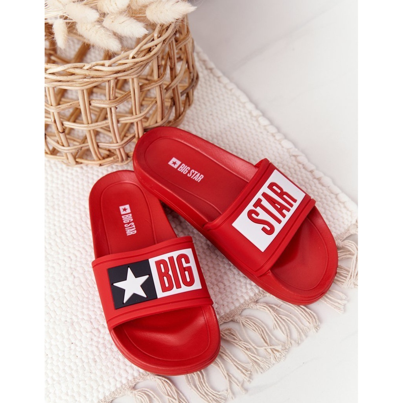Pantuflas para niños Big Star DD374153 Rojo 2