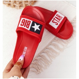 Pantuflas para niños Big Star DD374153 Rojo 3