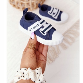EVE Zapatillas Infantiles Con Velcro Azul Marino Novedades 1