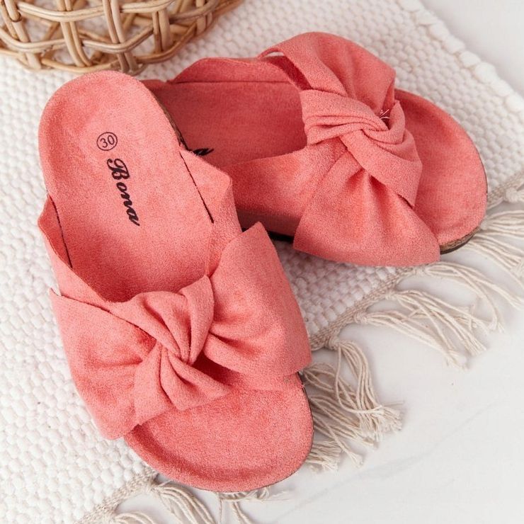 PB2 Pantuflas Coral Infantiles Little Wendy naranja 1