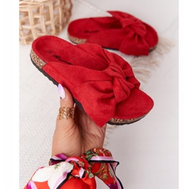 PB2 Chanclas infantiles rojas Little Wendy rojo 3