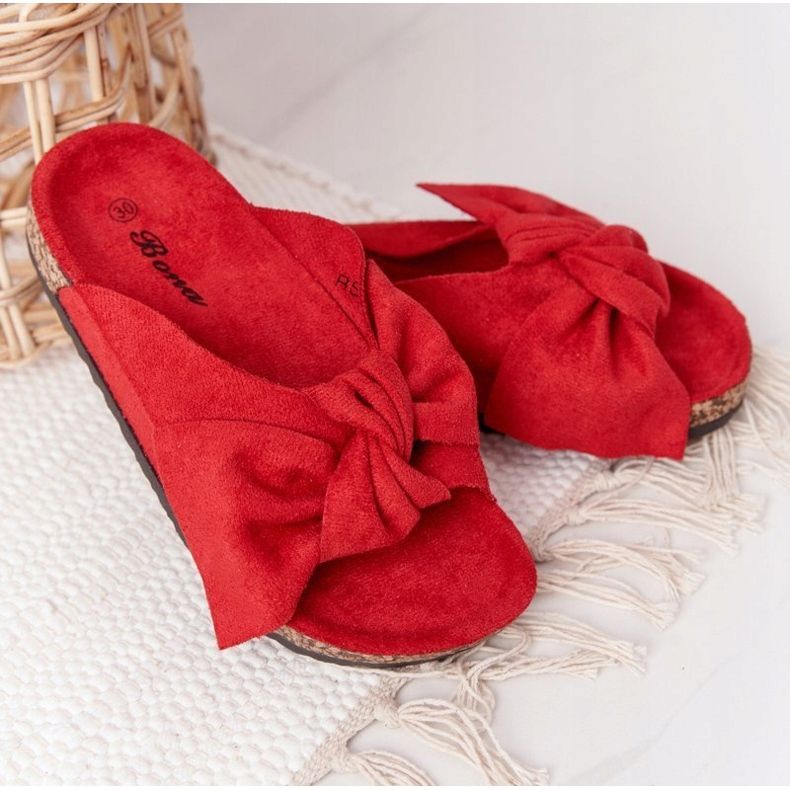 PB2 Chanclas infantiles rojas Little Wendy rojo 2