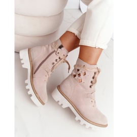 Botas de ante calado Maciejka Beige 05033-04 marrón 2 Botas de ante calado Maciejka Beige 05033-04 marrón 2