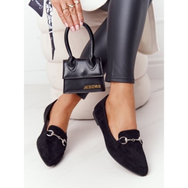 Mocasines Mujer Sergio Leone MK711 Suede Black negro 2 Mocasines Mujer Sergio Leone MK711 Suede Black negro 2