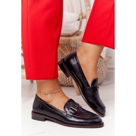 Mocasines Mujer Sergio Leone PB253 Negro 4
