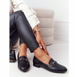 Mocasines Mujer Sergio Leone MK733 Negro 5