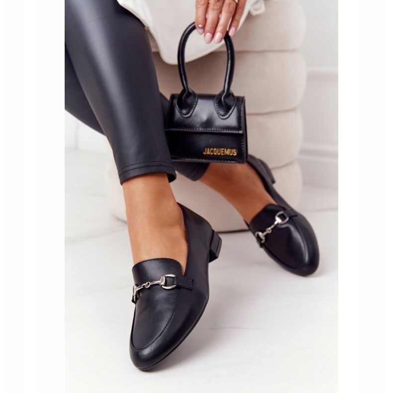 Mocasines Mujer Sergio Leone MK733 Negro 2