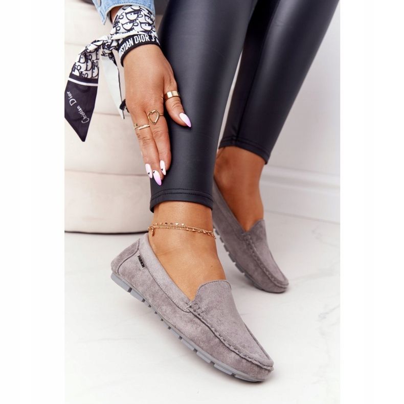 PH1 Mocasines Mujer Ante Gris San Marino 2