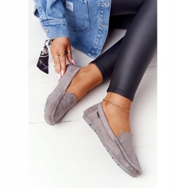 PH1 Mocasines Mujer Ante Gris San Marino 5