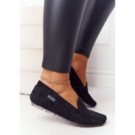 PH1 Mocasines negros de ante San Marino para mujer 1