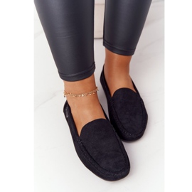 PH1 Mocasines negros de ante San Marino para mujer 2