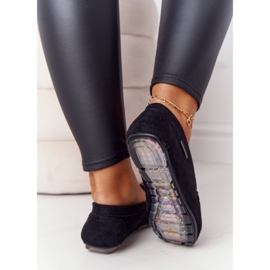 PH1 Mocasines negros de ante San Marino para mujer 3