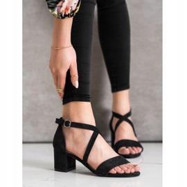 Sandalias de tiras Sergio Leone negro 4