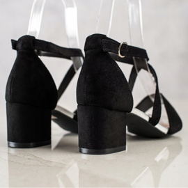 Sandalias de tiras Sergio Leone negro 3