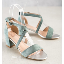 Sandalias de tiras Sergio Leone multicolor azul 1