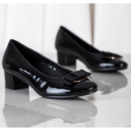 Zapatos de tacón VINCEZA con estilo negro 1