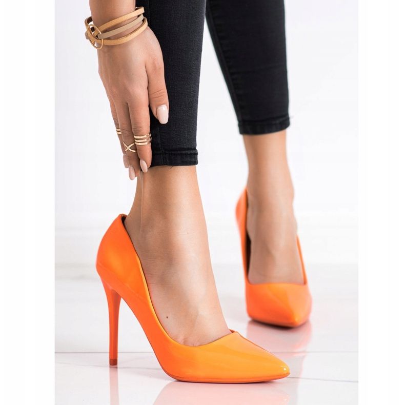 SHELOVET Tacones Altos De Moda naranja 1