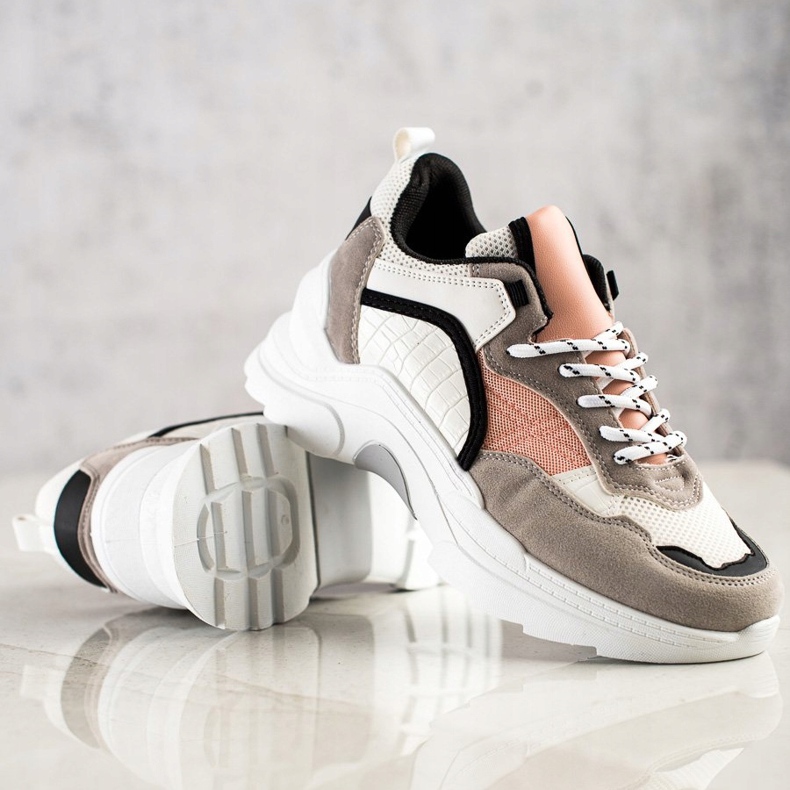 SHELOVET Zapatillas de deporte coloridas de moda multicolor 1 SHELOVET Zapatillas de deporte coloridas de moda multicolor 1