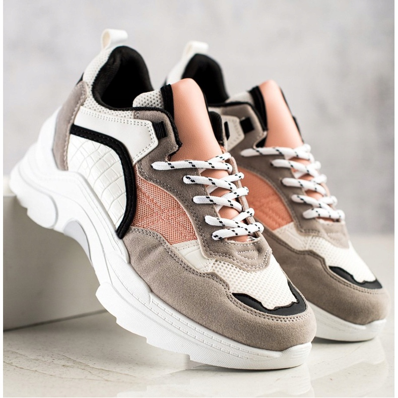 SHELOVET Zapatillas de deporte coloridas de moda multicolor 2 SHELOVET Zapatillas de deporte coloridas de moda multicolor 2