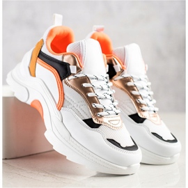 SHELOVET Zapatillas de deporte coloridas de moda multicolor 4