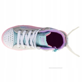 Zapatillas Skechers Shuffle Brights Glimmer Wings W 20254L-LBMT rosado multicolor 2