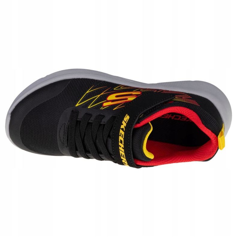 Skechers Microspec Texlor Jr 403770L-BKRD negro 2