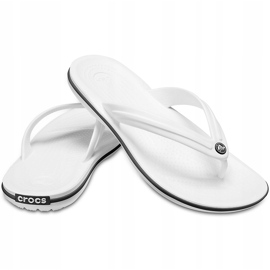 Pantuflas Crocs Crocband Flip blanco 11033100 1