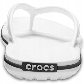 Pantuflas Crocs Crocband Flip blanco 11033100 4