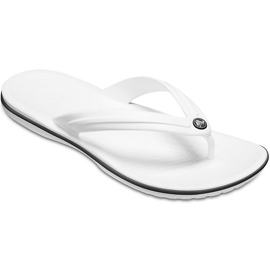 Pantuflas Crocs Crocband Flip blanco 11033100 3
