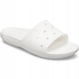 Pantuflas de mujer Crocs Classic Slide blanco 206121100 3