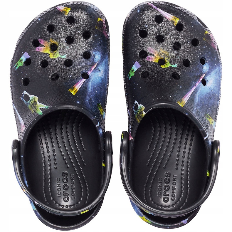 Crocs niños Classic Out Of This World Ii Zueco negro 206818001 1