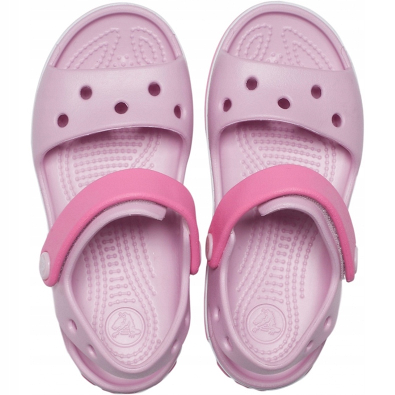 Sandalias Crocs para niños Crocband Sandal Kids pink 12856 6GD rosa 1