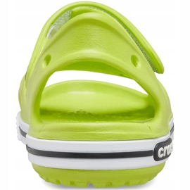 Sandalias Crocs para niños Crocband Ii Sandal lime-black 14854 3T3 verde 2