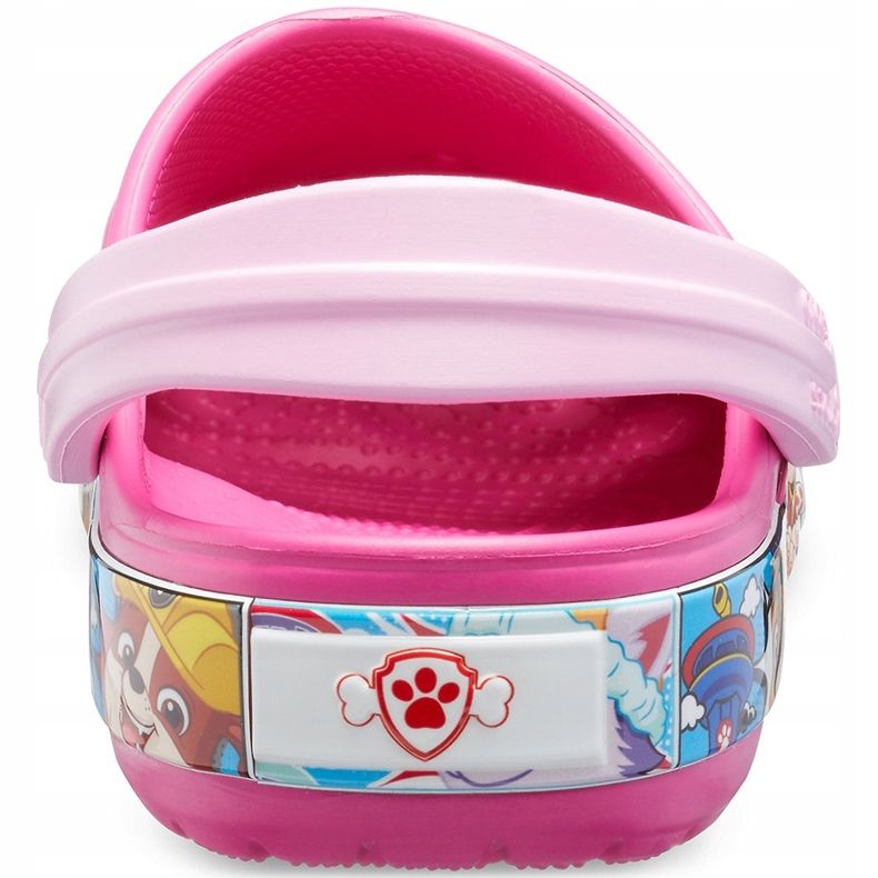 Crocs para niños Fl Paw Patrol Band Zueco rosa 205509670 rosado 1